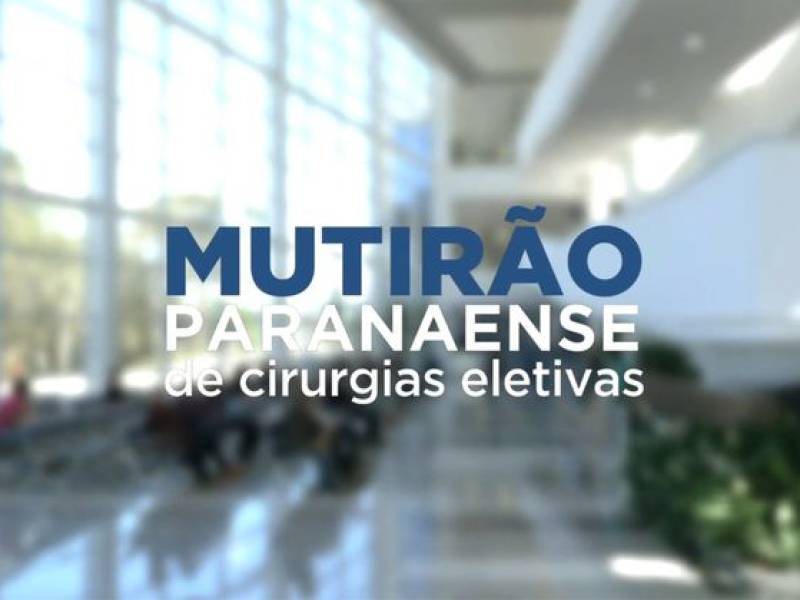 Multirão de Cirurgias Eletivas